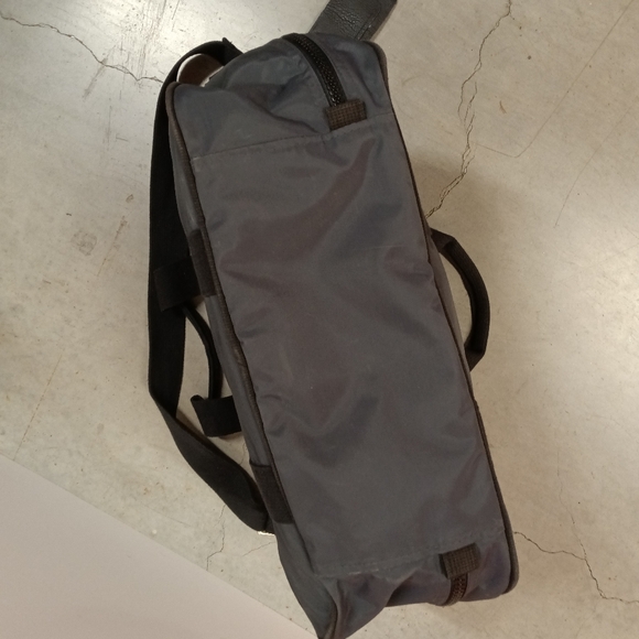 Lands' End Lighthouse Square Luggage Gray & Black - Picture 6 of 10